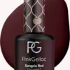 Pink Gellac - Sangria Red - Gellak - Vegan - Donkerrood - Creamy Finish - 15 Ml -Bekende Cosmetica Winkel 835x1200