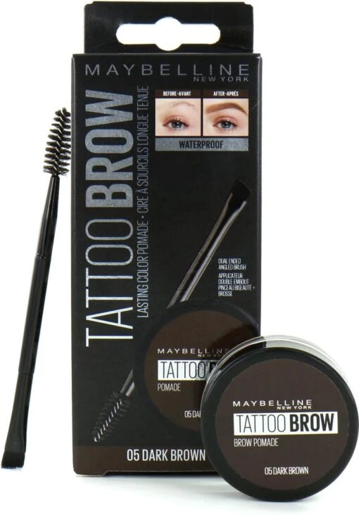 Maybelline Tattoo Brow Lasting Color Pomade - 05 Dark Brown -Bekende Cosmetica Winkel 836x1200 3