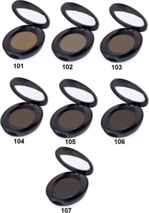 Golden Rose Eyebrow Powder 104 - Wenkbrauwen Poeder Sterk Gepigmenteerd -Bekende Cosmetica Winkel 840x1200 2