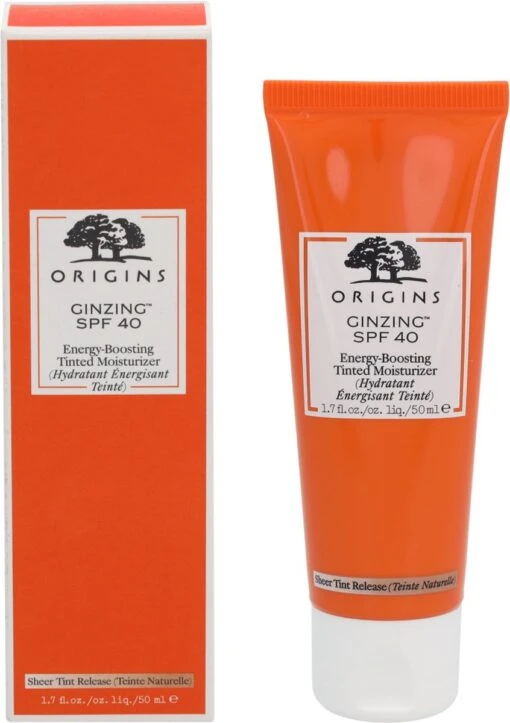 Origins Ginzing Energy-Boosting Tinted Moisturizer SPF40 -Bekende Cosmetica Winkel