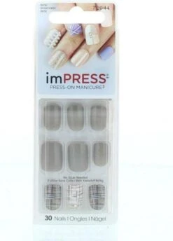 Kiss ImPRESS Press-on Manicure Boss Lady- Kunstnagels - Nagels - Press On Nails - Plaknagels - Nepnagels - 30 Stuks - Beste Kwaliteit -Bekende Cosmetica Winkel 862x1200