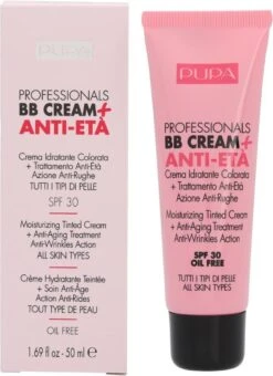 PUPA Milano Pupa Professionals BB Creme Anti-Eta SPF30 002 Sand -Bekende Cosmetica Winkel 872x1200 1