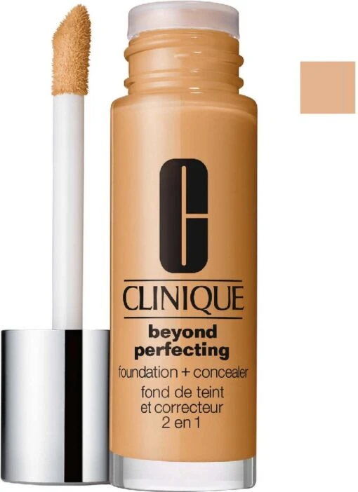 Clinique - Beyond Perfecting Foundation + Concealer Primer + Concealer 6.75 Sesame 30Ml -Bekende Cosmetica Winkel 872x1200 2