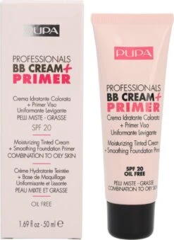 Pupa BB Cream + Primer For Combination To Oily Skin - 002 Sand -Bekende Cosmetica Winkel 874x1200 2