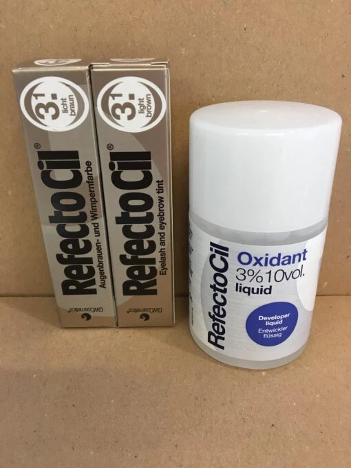 RefectoCil 2 Stuks 3.1 Lichtbruin + 100ml Oxidant -Bekende Cosmetica Winkel 899x1200 16