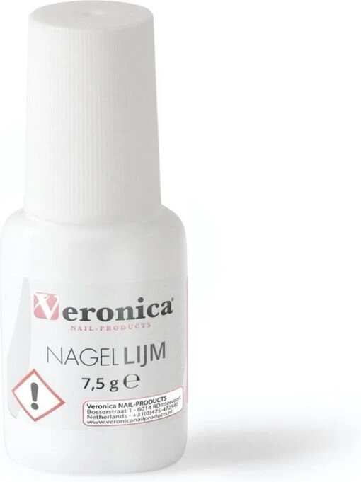 Veronica Nail Products Nagel Tip Lijm - In Een Flesje Met Kwastje -Bekende Cosmetica Winkel 899x1200 5