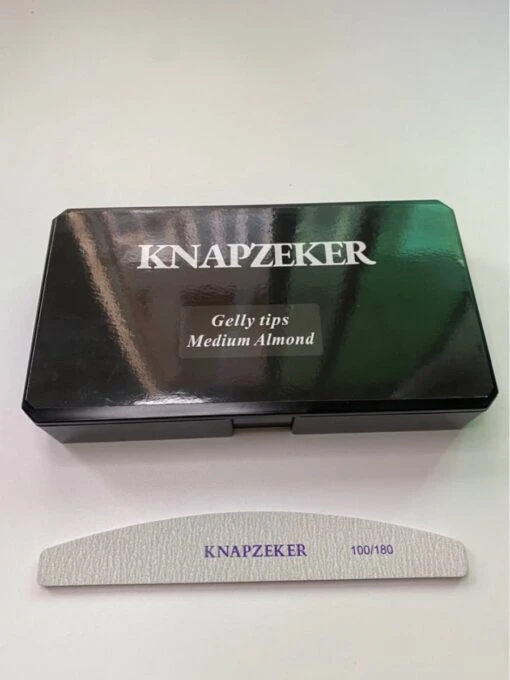 Knapzeker Gelly Tips Medium Almond 500 Stuks 12 Maten - Plaknagels Met Lijm In Doos + Knapzeker Nagelvijl 100/180 - Transparant Nageltips Full Cover Voor Acryl - Gel Nails- Nepnagels Soak Off -Bekende Cosmetica Winkel 900x1200 13