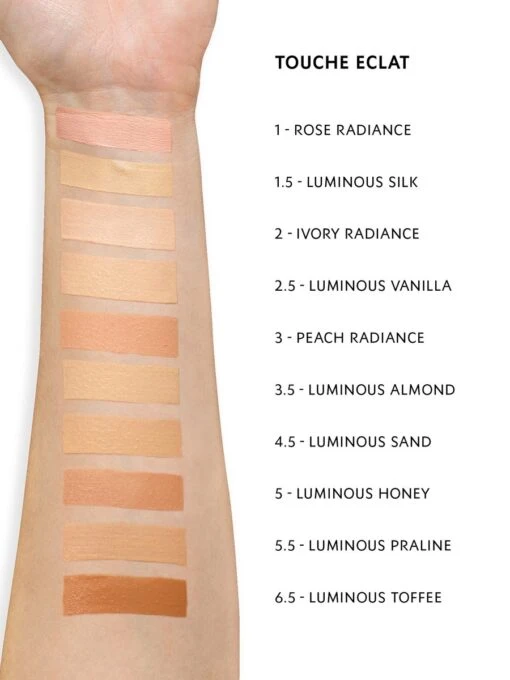 Yves Saint Laurent Touche Éclat Concealer - 2.5 Luminous Vanilla - Concealer - 2,5 Ml -Bekende Cosmetica Winkel 900x1200 28