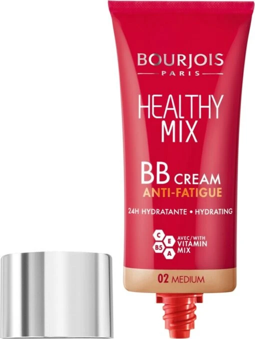 Bourjois Healthy Mix BB Cream Anti Fatigue - 02 Medium Beige -Bekende Cosmetica Winkel 902x1200 2