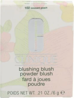 Clinique Blushing Blush Powder Blush - 102 Innocent Peach -Bekende Cosmetica Winkel 903x1200 3