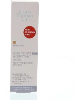 Louis Widmer CC-cream (getinte Dagverzorging UV20) Nr.2 Bronze Ongeparfumeerd -Bekende Cosmetica Winkel 906x1200 1