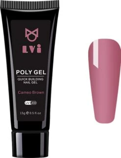 Elvi Polygel Starterskit - Complete Set Inc. USB UV/Led Mini Lamp-Nagelverlenging- Polygel 6 X 15g Perfecte Kleuren Roze - Polyacryl UV Nagellak-Quick Extension Temperature Color Changing UV Gel Pink -Bekende Cosmetica Winkel 914x1200 2