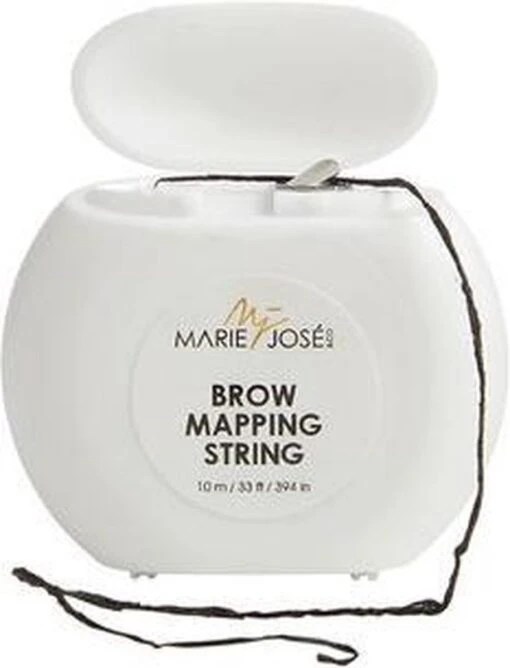 Marie-José & Co - Brow Mapping String - Voor Henna Brows & Microblading - Kleur Draad: Zwart - 1 X 10 M - 50 Toepassingen -Bekende Cosmetica Winkel 916x1200 4