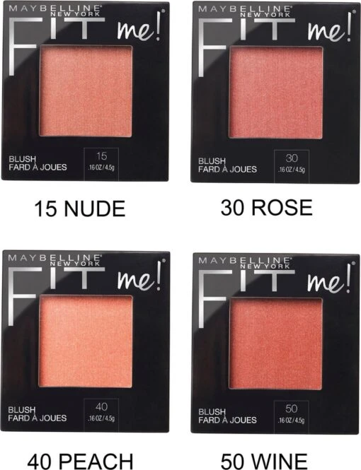 Maybelline Fit Me Blush - 30 Rose - Roze - Natuurlijk Ogende Rouge -Bekende Cosmetica Winkel 920x1200 3