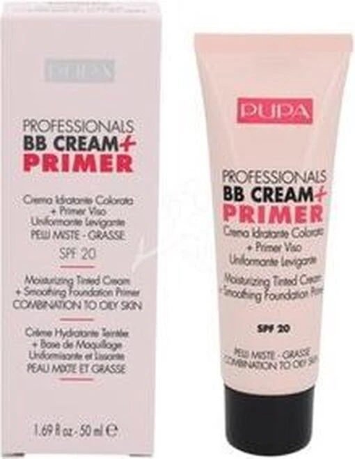 Pupa BB Cream + Primer For Combination To Oily Skin - 002 Sand -Bekende Cosmetica Winkel 928x1200 2