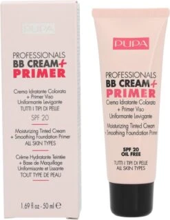 Pupa Milano Professionals BB Cream + Primer - 002 Sand -Bekende Cosmetica Winkel 929x1200