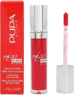 PUPA Milano 020032A305 Lipgloss 5 Ml 305 Essential Red -Bekende Cosmetica Winkel 934x1200 2