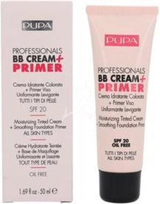 Pupa Milano Professionals BB Cream + Primer - 002 Sand -Bekende Cosmetica Winkel 940x1200 2