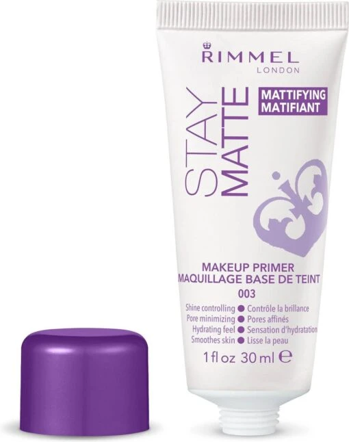 Rimmel London Stay Matte Primer - 003 Transparant -Bekende Cosmetica Winkel