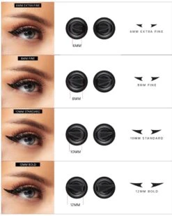 MARBL. Cosmetics - Easy Wing - Eyeliner Stempel - 8mm - Waterproof - Vlekproof - Vegan - Dierproefvrij -Bekende Cosmetica Winkel 959x1200 13