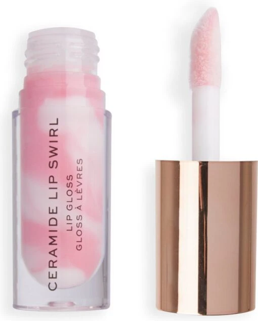 Makeup Revolution Lip Swirl Ceramide Gloss - Pure Gloss Clear - Lipgloss -Bekende Cosmetica Winkel 965x1200 5