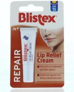 Blistex Lip Relief Cream - 6 Ml - Lippenbalsam -Bekende Cosmetica Winkel 966x1200 3