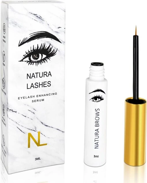 NATURA LASHES - WIMPERSERUM - LASH SERUM - EYELASH GROWTH SERUM - ECHTE RESULTATEN - TOT 55% LANGER EN 75% VOLUMINEUZER OGENDE WIMPERS -Bekende Cosmetica Winkel 966x1200 6