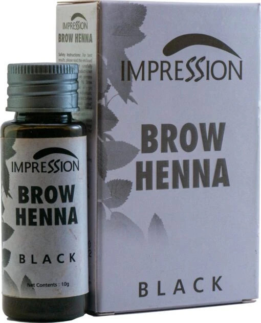 Impression Henna Wenkbrauwverf | Zwart | Black | Noir | Brow Henna | Goed Voor Meer Dan 20 Behandelingen -Bekende Cosmetica Winkel 969x1200 4