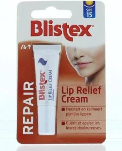 Blistex Lip Relief Cream - 6 Ml - Lippenbalsam -Bekende Cosmetica Winkel 970x1200 3