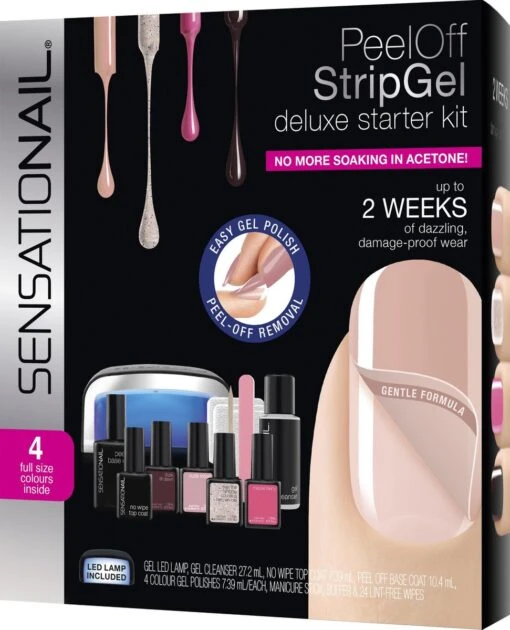 SensatioNail Stripgel DeLuxe Starterkit -Bekende Cosmetica Winkel