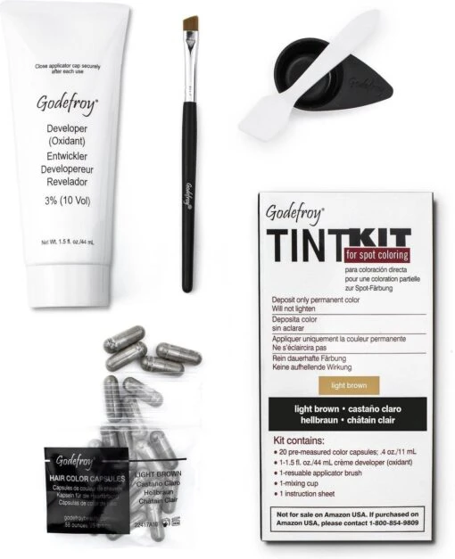 Godefroy Professional Eyebrow Tint Kit Light Brown (20 Toepassingen) -Bekende Cosmetica Winkel 976x1200 3