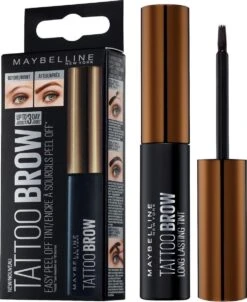 Maybelline New York Tattoo Brow Peel-Off Wenkbrauwgel - 2 Medium Brown - Bruin -Bekende Cosmetica Winkel 981x1200 11