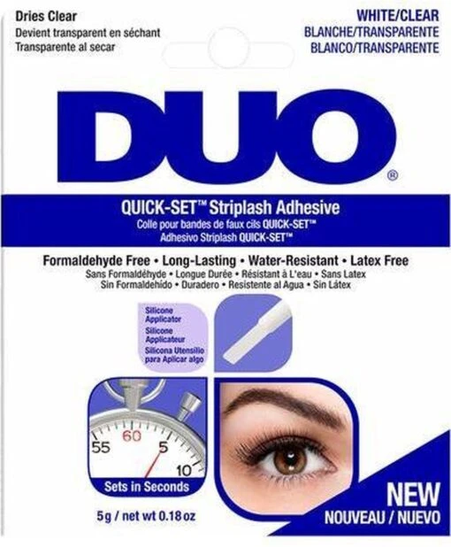 DUO - Quick-Set Lash Adhesive Brush-On Wimperlijm - Clear -Bekende Cosmetica Winkel 990x1200 3