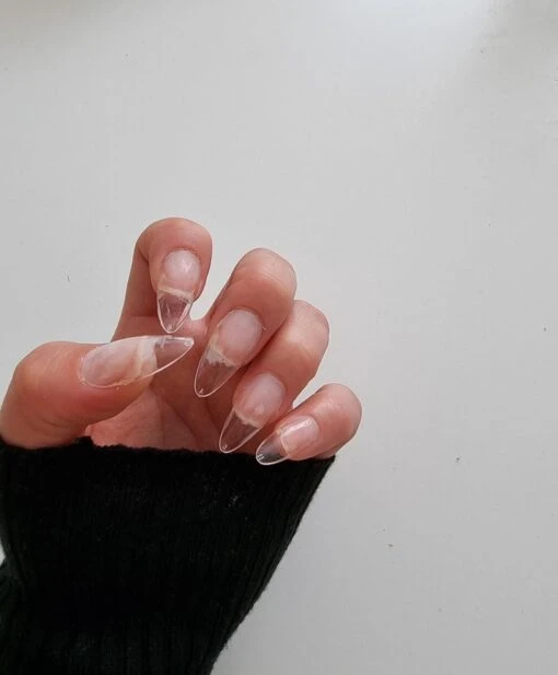 Gel Soft Flex Nepnagels Plaknagels Met Lijm Almond Shape Nagels Press On Nails 100% Soak-off - Fake Nails- Nageltips Full Cover 240 Stuks Transparant / Clear Tips Van Hoge Kwaliteit + Nagelvijl + Lijm -Bekende Cosmetica Winkel 992x1200 2