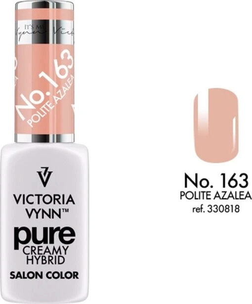 Victoria Vynn™ Gellak - Gel Nagellak - Gel Polish - Pure Creamy Hybrid - Polite Azalea 163 - 8 Ml -Bekende Cosmetica Winkel 995x1200 1