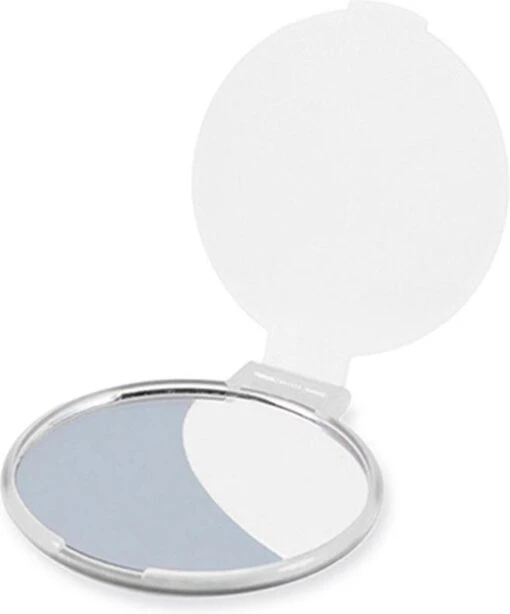 Merkloos Spiegeltje - Mini Spiegel - Zak Spiegel - Make Up Spiegeltje - Klapspiegel – Mat Wit -Bekende Cosmetica Winkel 996x1200 3