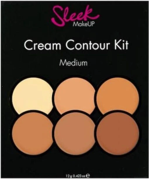 Sleek Cream Contour Kit - Medium -Bekende Cosmetica Winkel